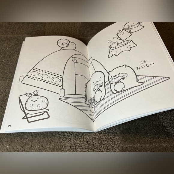 Sumikkogurashi Coloring Book Officially Licensed San-X Japan Exclusive Nurie A5 - Picture 8 of 12
